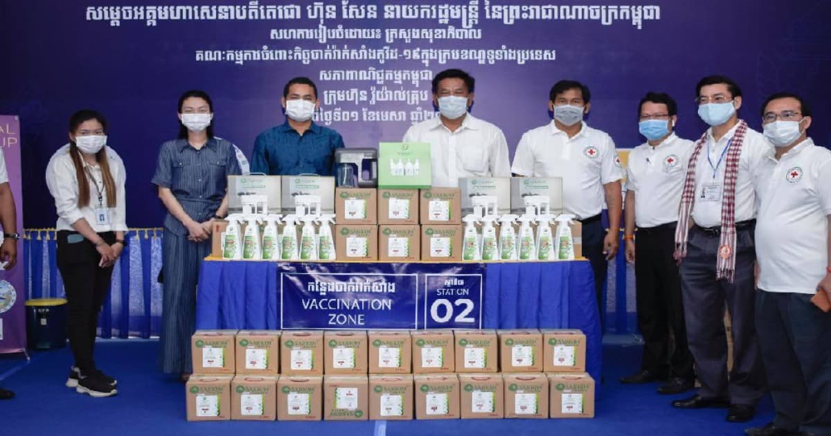 Volunteer Doctors Samdech Pichey Sena Tea Banh – 07 April 2021