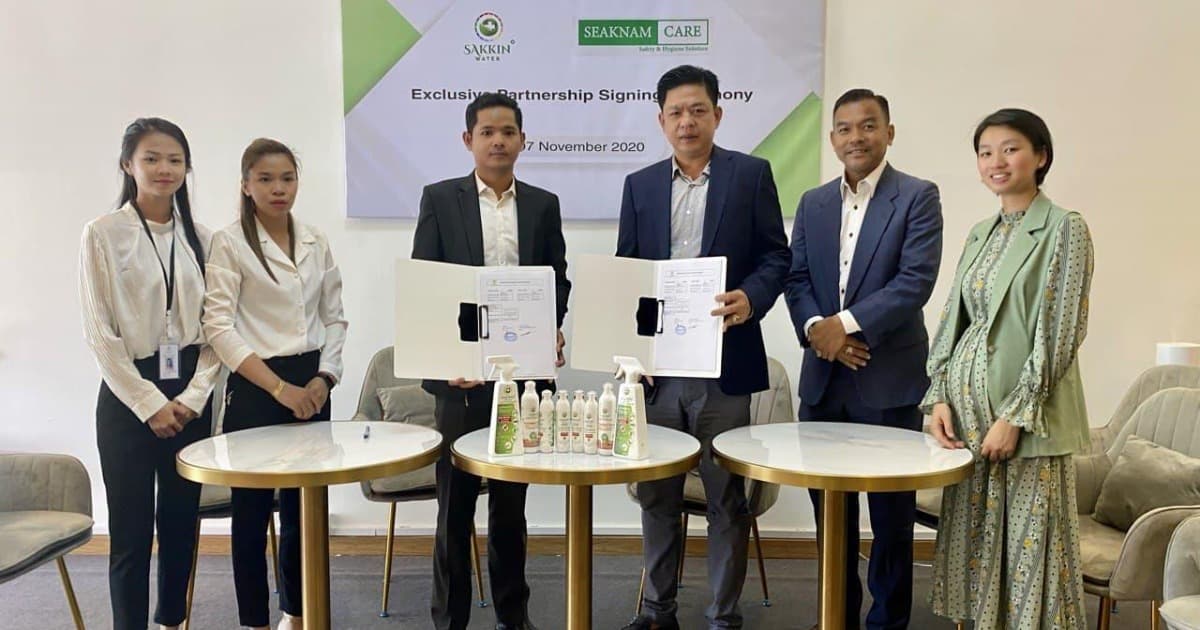 MOU Signing Ceremony with Seaknam Hygiene Solution - 24 December 2020